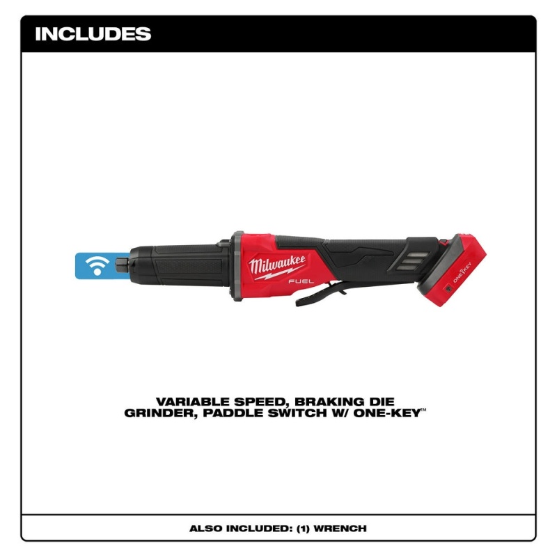 Milwaukee 2984-80 M18 FUEL 18V Braking Die Grinder Paddle - Recon - Bare Tool - Image 2