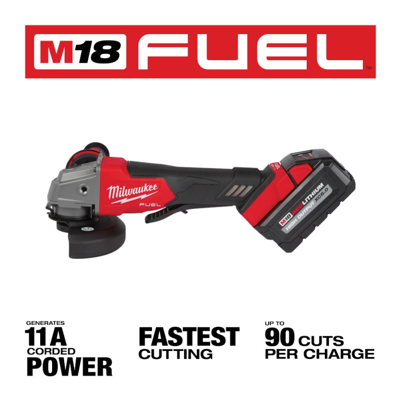 Milwaukee 2991-22 M18 FUEL 18V Compact Impact Wrench / Grinder Combo Kit - Image 3