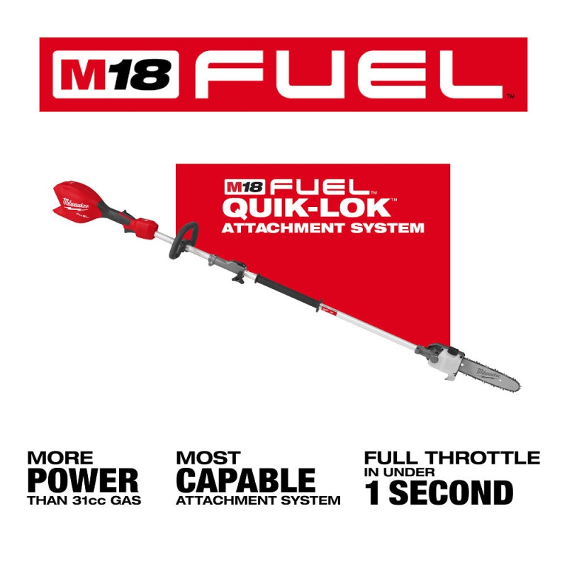 Milwaukee 3016-20PS M18 FUEL 18V Pole Saw w/ QUIK-LOK - Bare Tool - Image 5