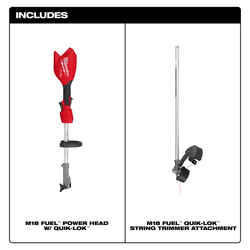 Milwaukee 3016-20ST M18 FUEL 18V String Trimmer w/ QUIK-LOK - Bare Tool - Image 6