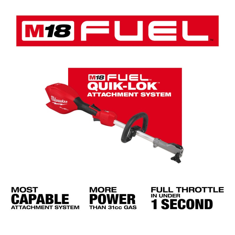 Milwaukee 3016-20 M18 FUEL 18V Power Head w/ QUIK-LOK - Bare Tool - Image 4