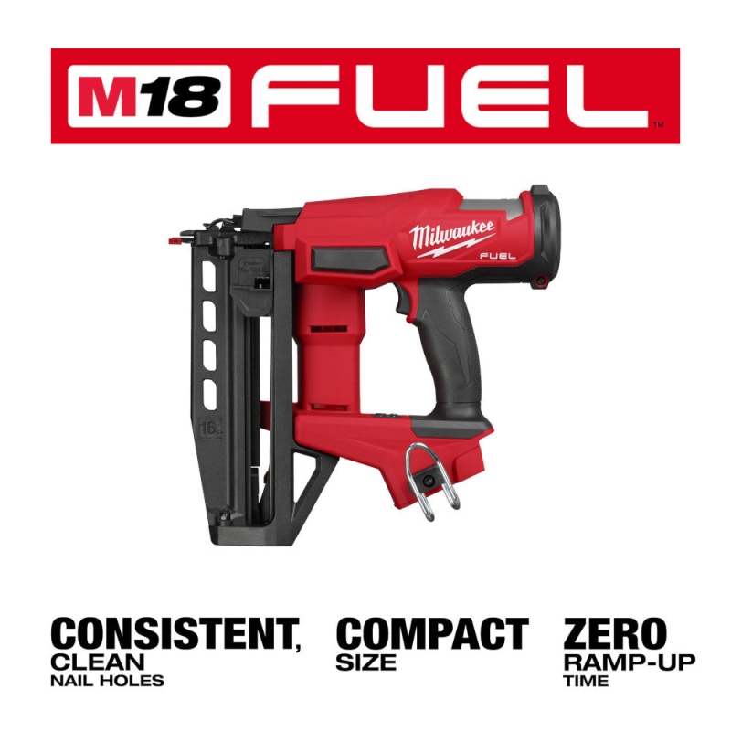 Milwaukee 3020-20 M18 FUEL 18V 16 Gauge Straight Finish Nailer - Bare Tool - Image 4