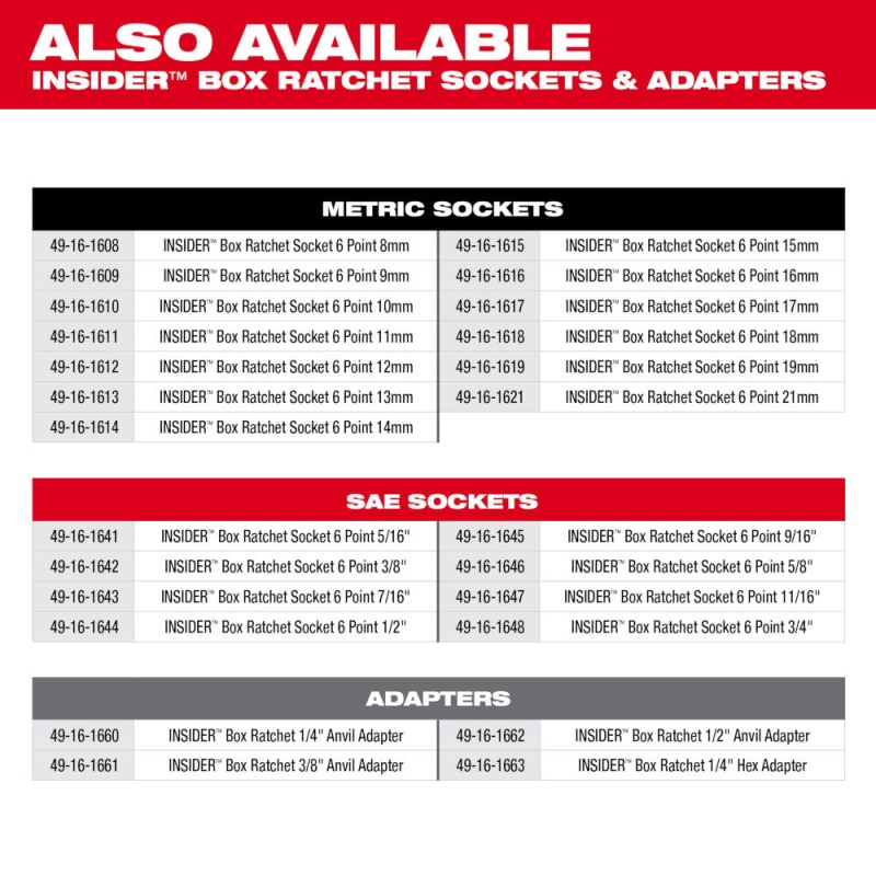 Milwaukee 3050-20 M12 FUEL 12V INSIDER Extended Reach Box Ratchet - Bare Tool - Image 11