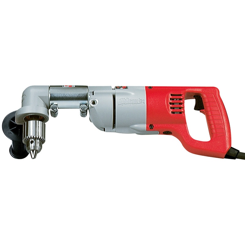 Milwaukee 3107-8 1/2" D-Handle Right Angle Drill Kit w/ Wrenches