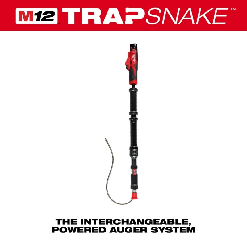 Milwaukee 3574-21 M12 12V TRAPSNAKE 4' Lithium-Ion Brushed Urinal Auger - Image 6