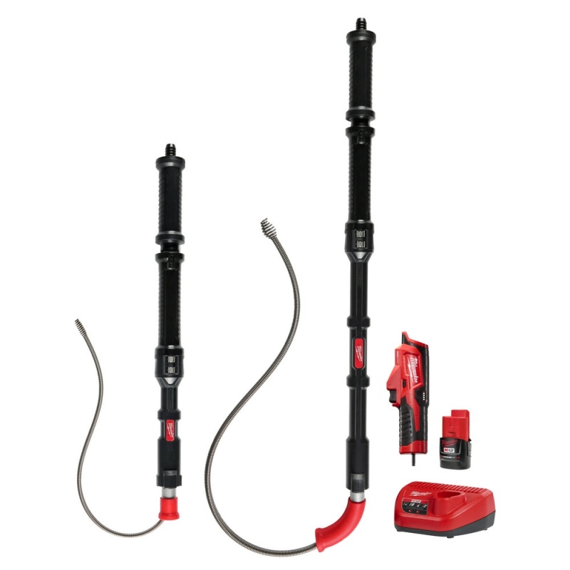 Milwaukee 3577-21 M12 12V TRAPSNAKE 2-Tool Cordless Brushed Combo Kit