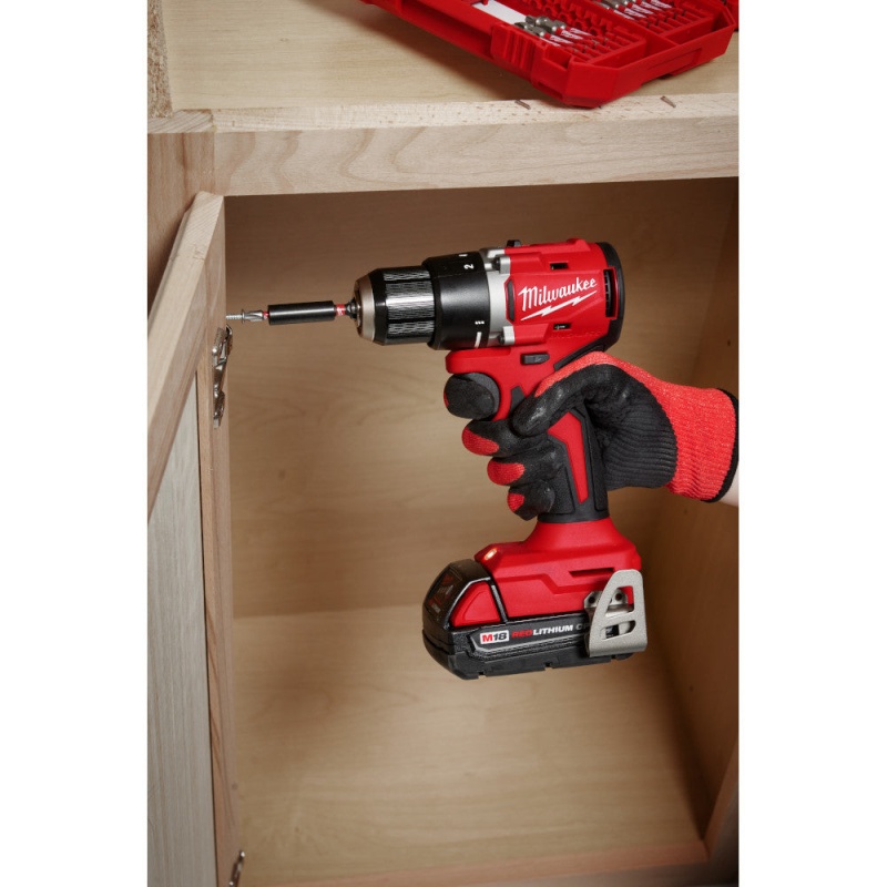 Milwaukee 3601-22CT M18 18V 1/2" Compact Brushless Drill/Driver Kit - Image 9