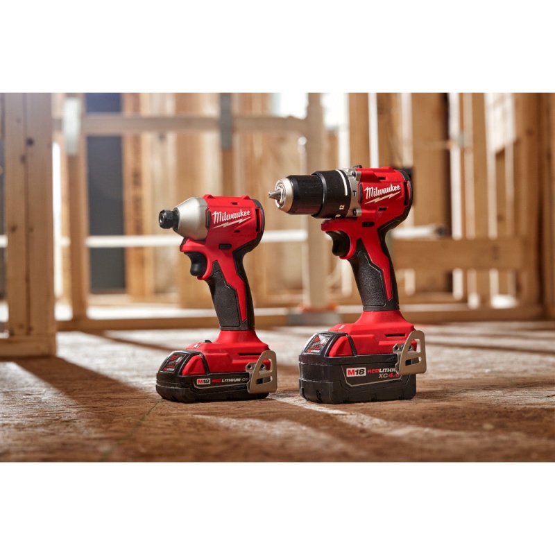 Milwaukee 3693-22CX M18 18V 2 Compact Brushless Cordless Tool Combo Kit - Image 10