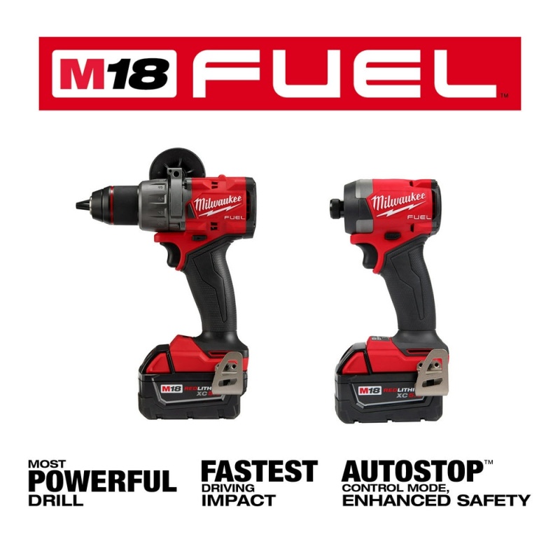 Milwaukee 3697-22HS M18 FUEL 18V 2 Cordless Tool Combo Kit w/ Hole Saw Kit - Image 7