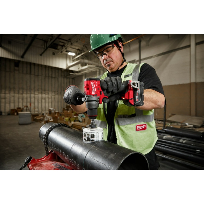 Milwaukee 3697-22HZ M18 FUEL 18V Cordless Drill / Driver Kit w/M18 FUEL HACKZALL - Image 10