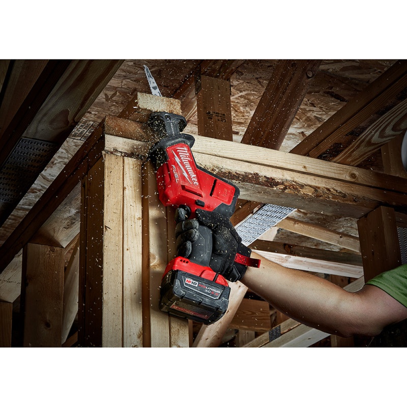 Milwaukee 3697-22HZ M18 FUEL 18V Cordless Drill / Driver Kit w/M18 FUEL HACKZALL - Image 11