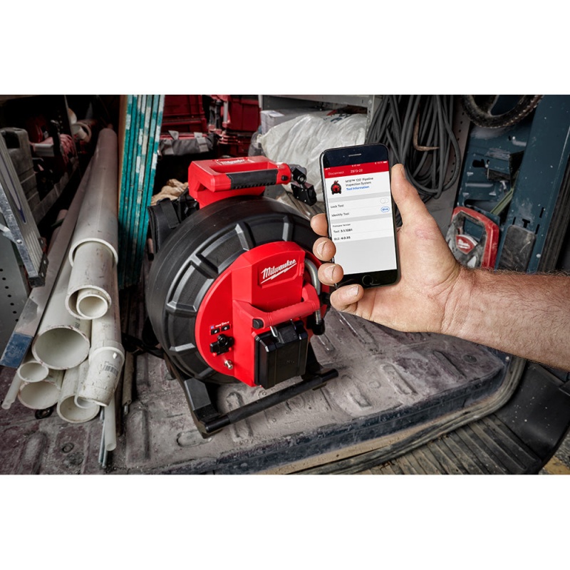 Milwaukee 3973-22 M18 18V 120' Mid-Stiff Modular Pipeline Inspection System - Image 5