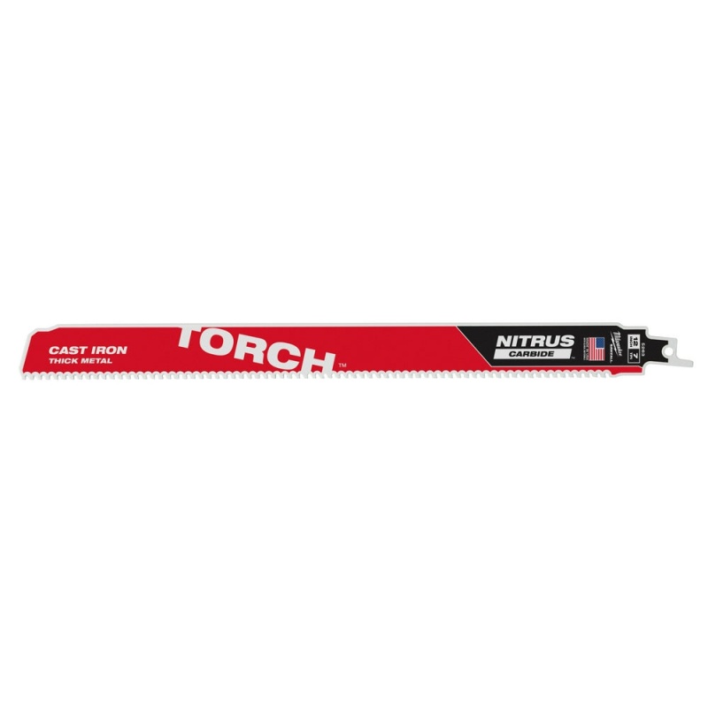 Milwaukee 48-00-5563 12" SAWZALL TORCH w/ NITRUS CARBIDE - 5 PK