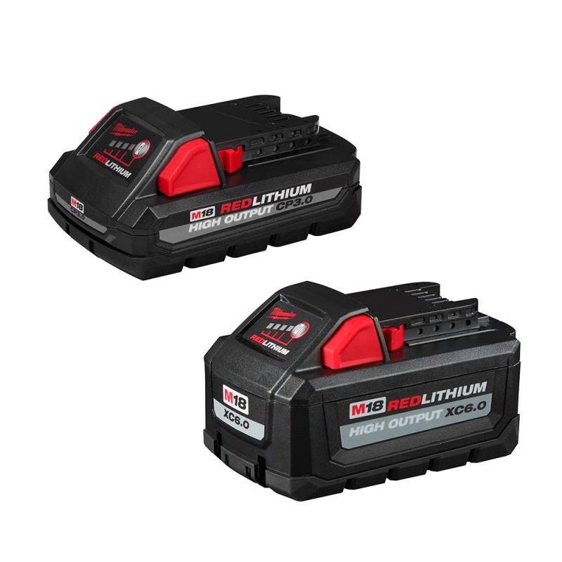 Milwaukee 48-11-1865S M18 18V REDLITHIUM HIGH OUTPUT XC6.0 w/ CP3.0 Battery Kit