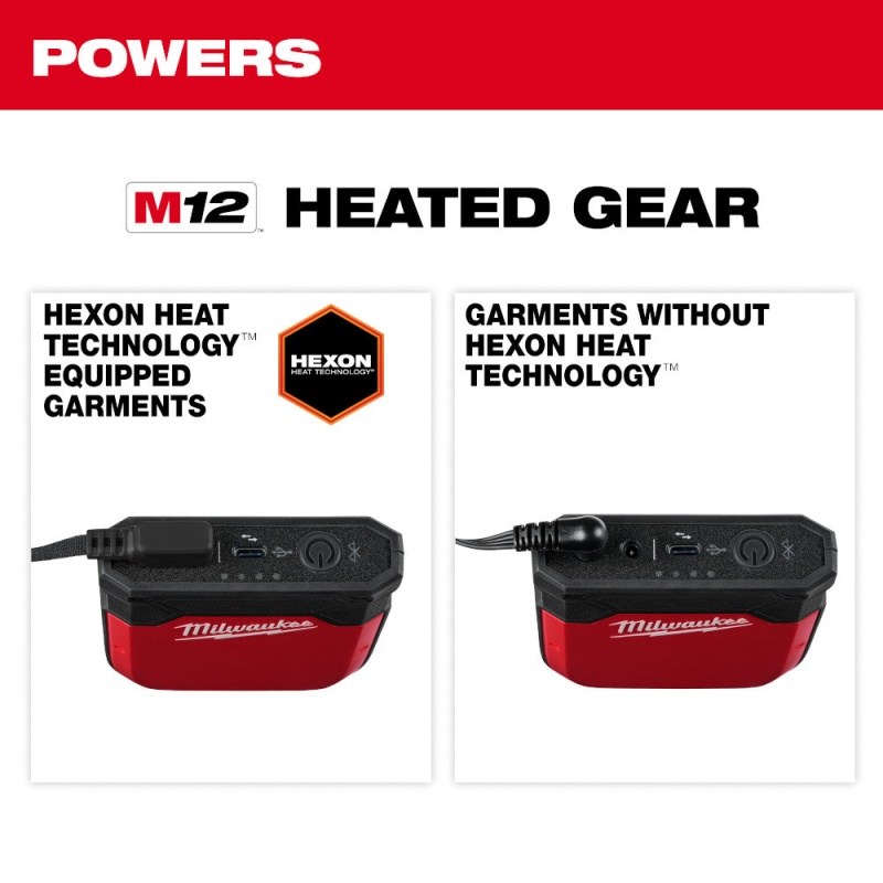 Milwaukee 48-11-2330 Heated Gear Power Source w/ App Control - Image 4