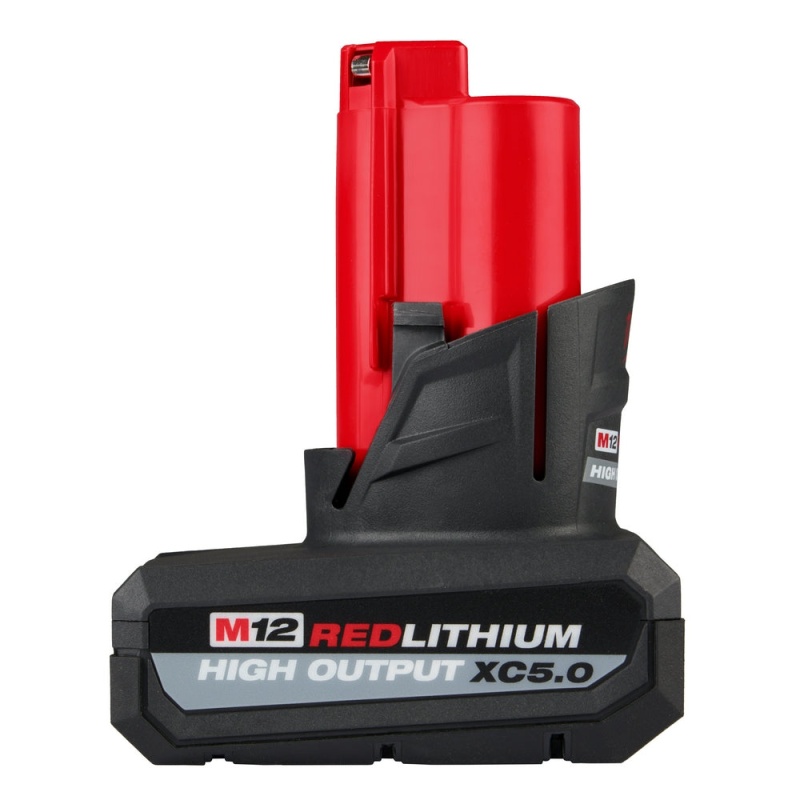 Milwaukee 48-11-2450x3 M12 12V REDLITHIUM HIGH OUTPUT XC5.0 Battery - 3 Pack - Image 5