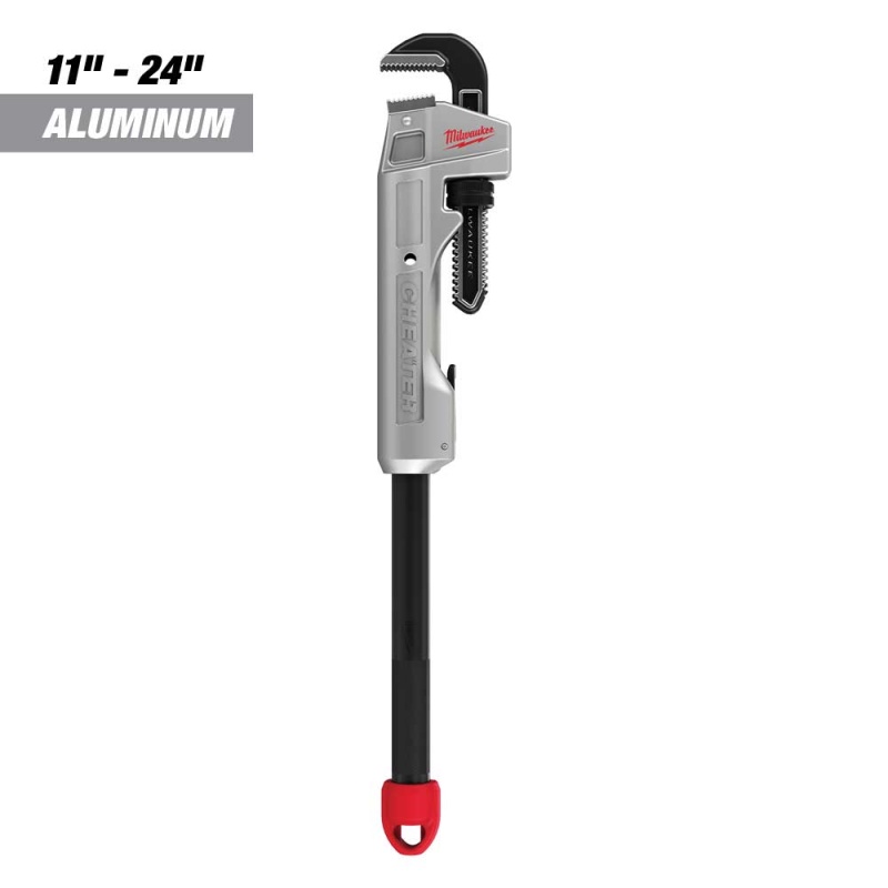 Milwaukee 48-22-7318 CHEATER Aluminum Adaptable Pipe Wrench w/ Multi Length - Image 5