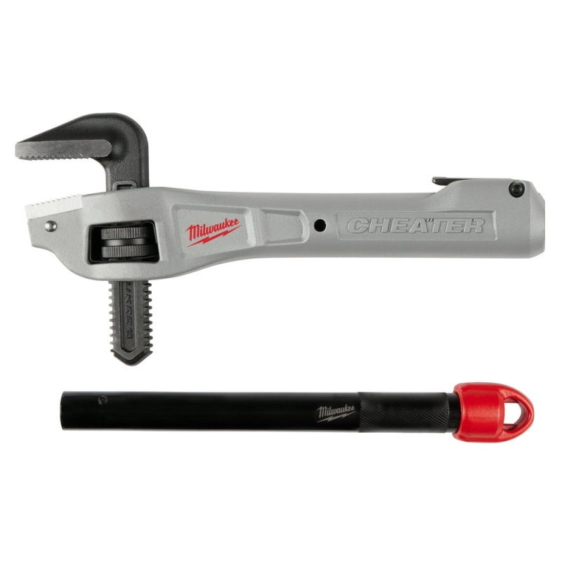 Milwaukee 48-22-7322 CHEATER Aluminum Offset Adaptable Pipe Wrench w/Quick Slide - Image 8