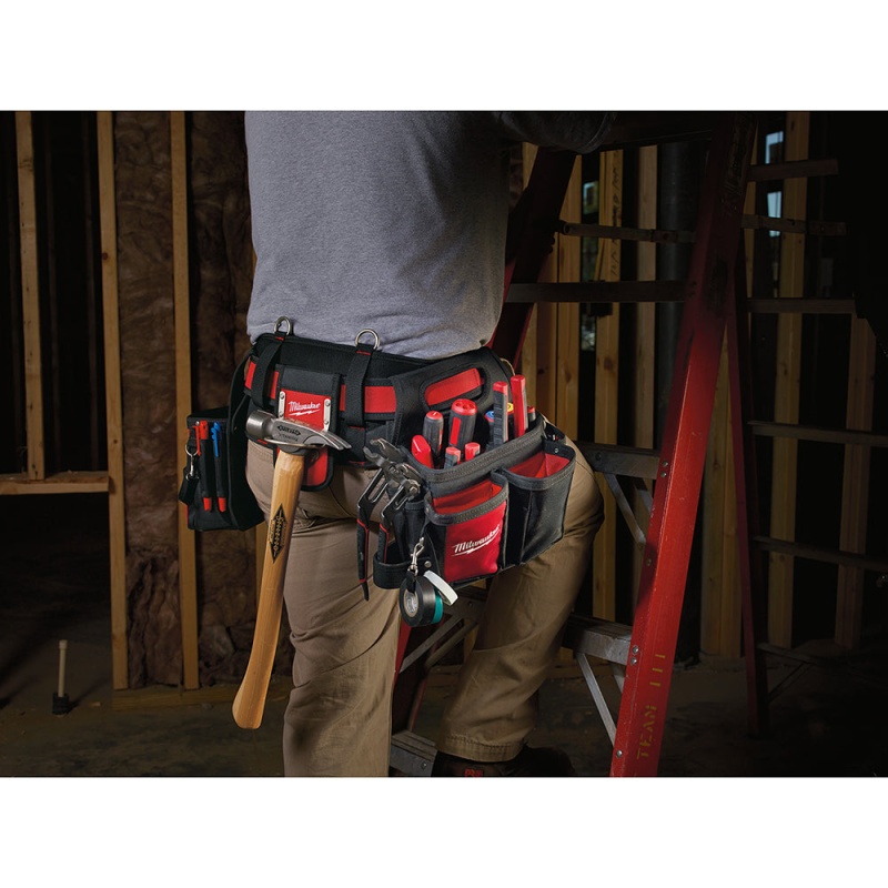 Milwaukee 48-22-8110 29-Pocket 1680D Nylon Stable Base Electricians Work Belt - Image 5