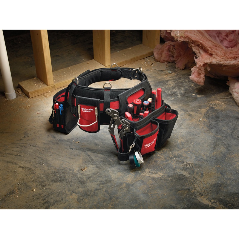 Milwaukee 48-22-8110 29-Pocket 1680D Nylon Stable Base Electricians Work Belt - Image 6