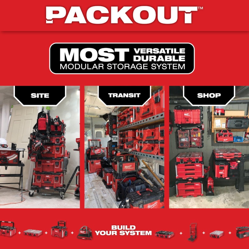 Milwaukee 48-22-8302CLR PACKOUT 10" Structured Tote w/ Cooler - Image 17