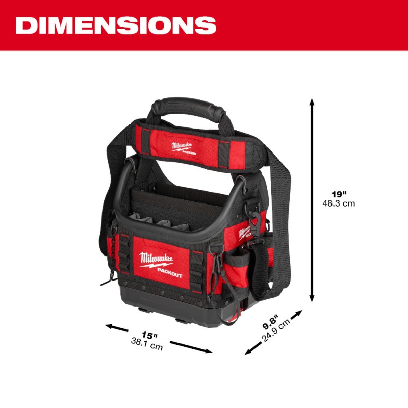 Milwaukee 48-22-8302CLR PACKOUT 10" Structured Tote w/ Cooler - Image 4