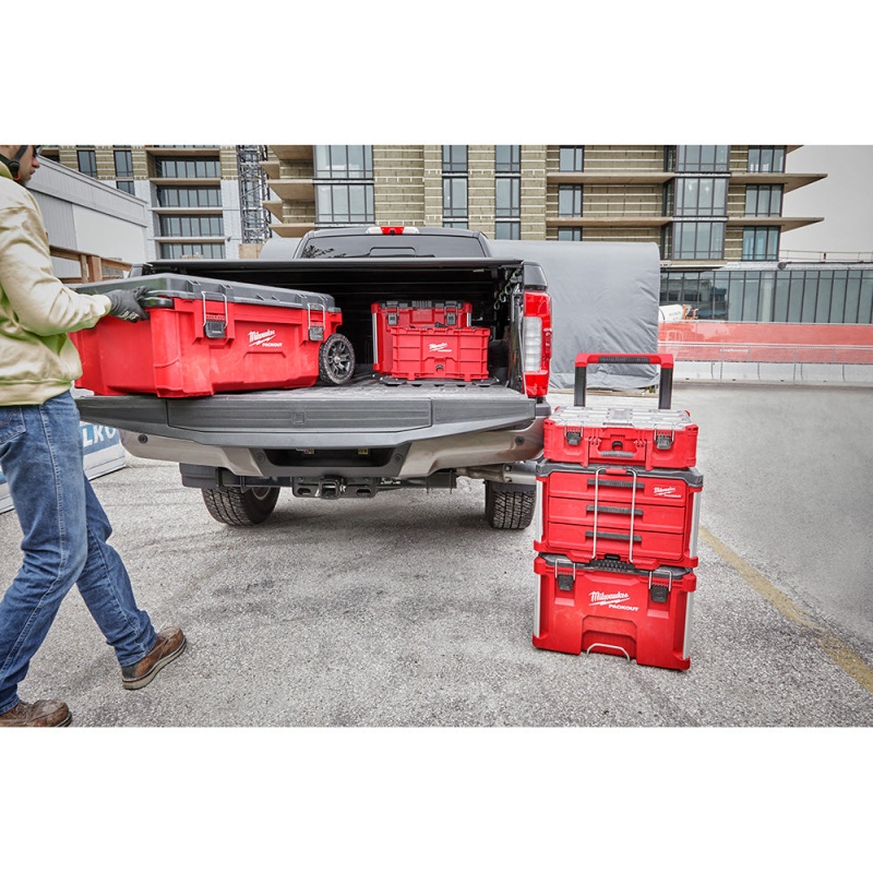 Milwaukee 48-22-8428 PACKOUT Rolling Tool Chest w/ Dual Stack Top - Image 7