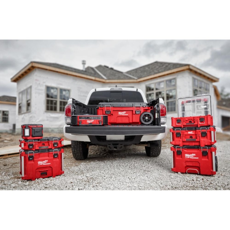 Milwaukee 48-22-842PK PACKOUT Heavy Duty Polymer 2 Tool Box Combo Kit - Image 9