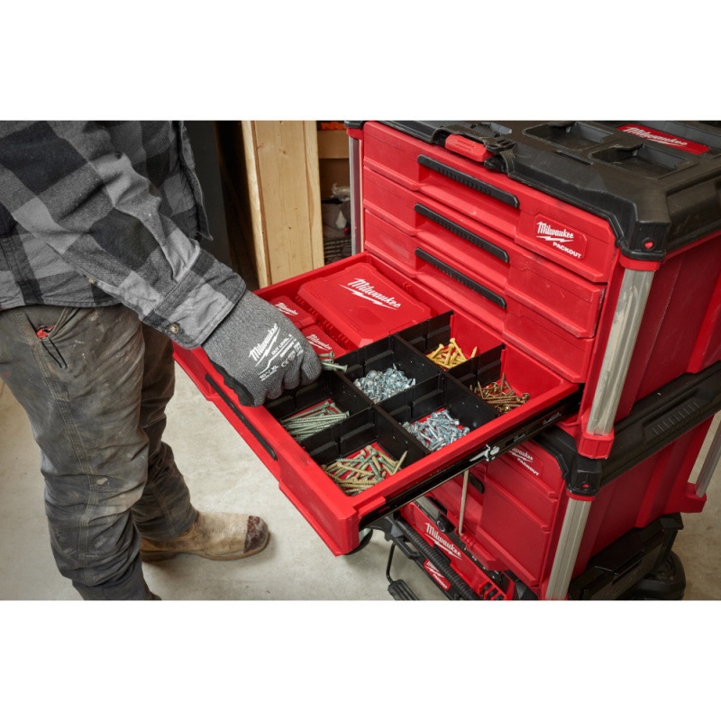 Milwaukee 48-22-8444 PACKOUT 4 Drawer Tool Box - Image 9