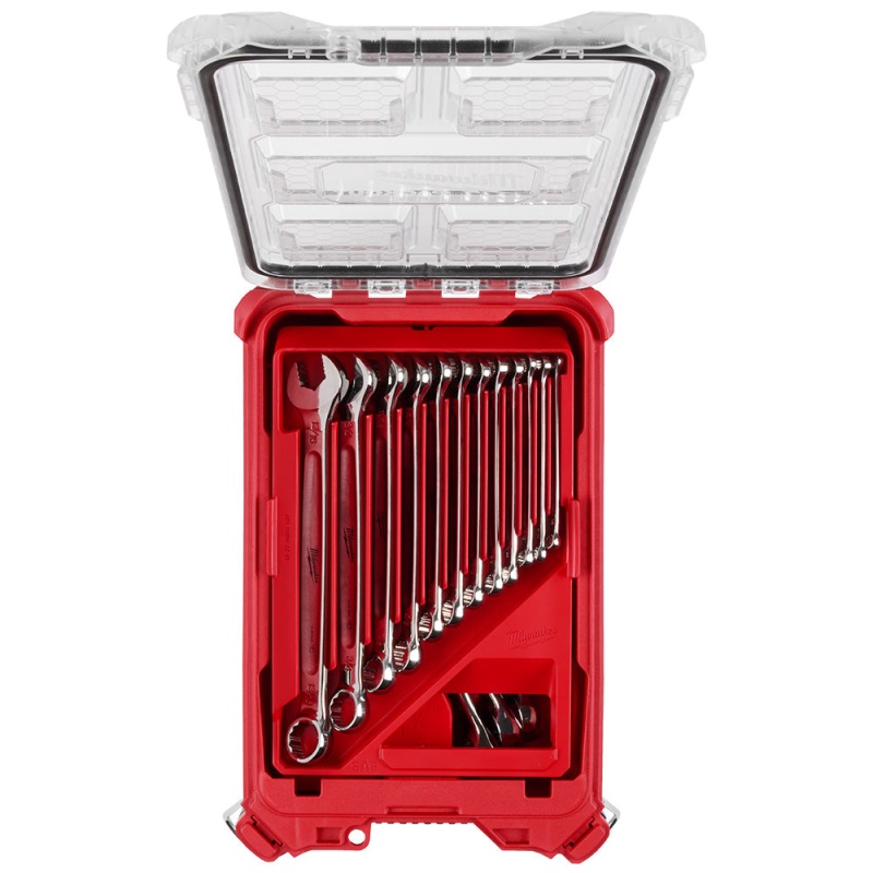 Milwaukee 48-22-9484 15pc SAE Combination Wrench Set with PACKOUT Organizer