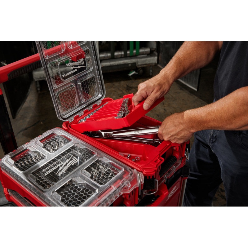 Milwaukee 48-22-9484 15pc SAE Combination Wrench Set with PACKOUT Organizer - Image 5