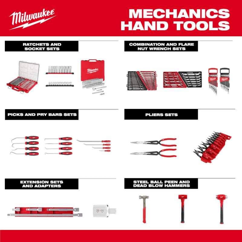 Milwaukee 48-22-9532 1/4" and 3/8" Drive TORX Bit Socket Set - 13 PC - Image 8