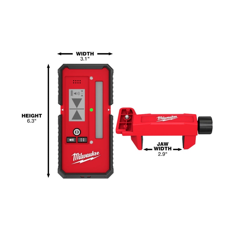 Milwaukee 48-35-1211 165' Cordless Impact Resistant Laser Line Detector - Image 4