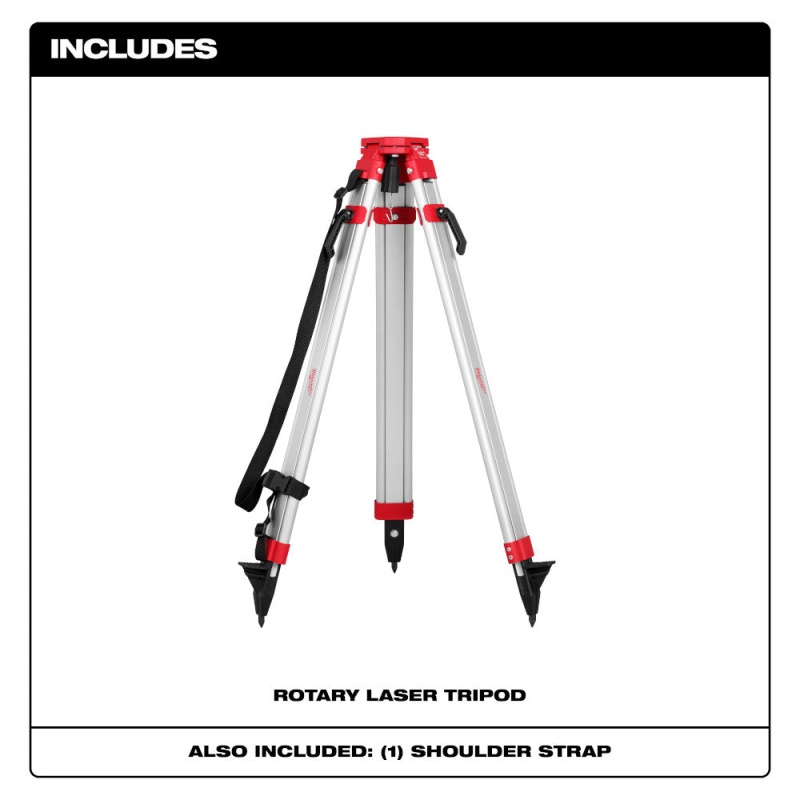 Milwaukee 48-35-3700 Durable Rotary Laser Tripod - Image 2