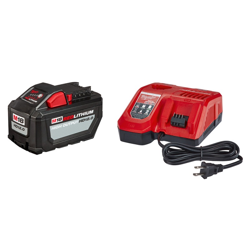 Milwaukee 48-59-1200 M18 FUEL 18V 12.0-Amp Lithium-Ion High Output Starter Kit