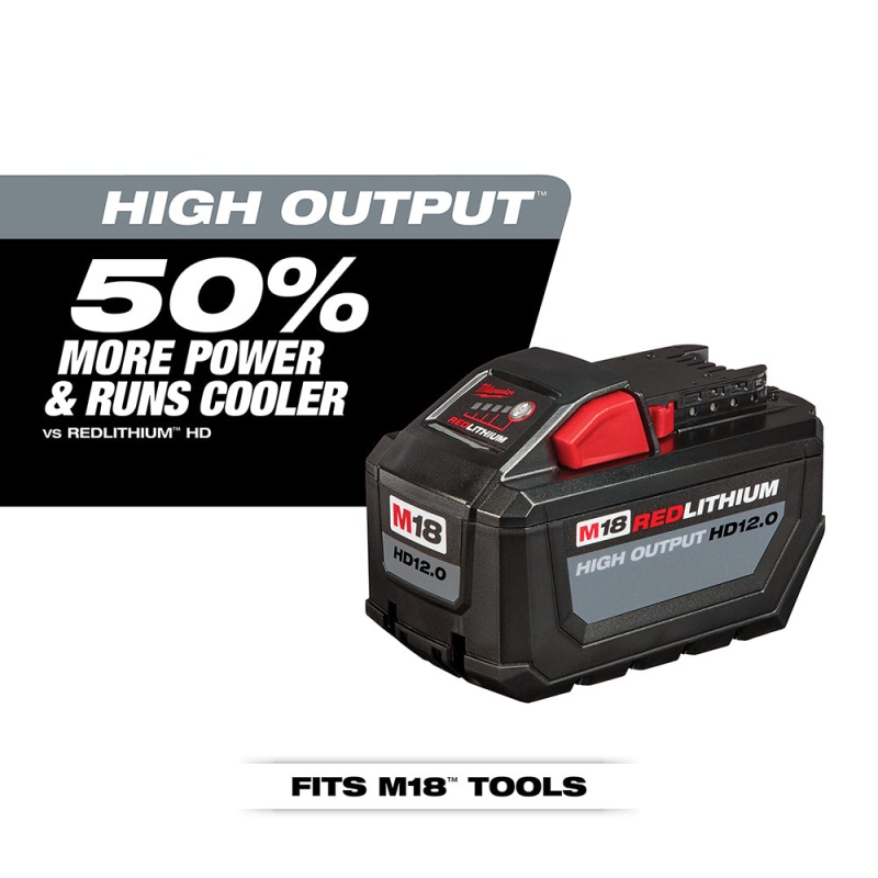 Milwaukee 48-59-1200 M18 FUEL 18V 12.0-Amp Lithium-Ion High Output Starter Kit - Image 3