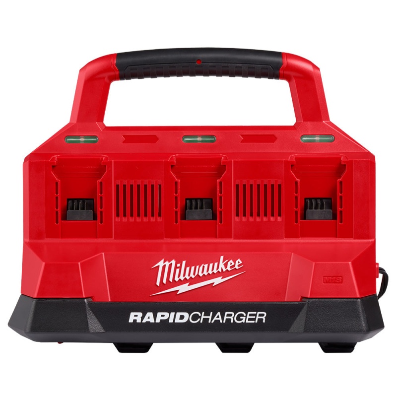 Milwaukee 48-59-1809 M18 PACKOUT 18V Six Bay Rapid Charger w/ REDLINK - Image 8