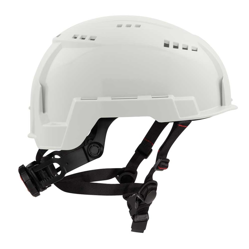 Milwaukee 48-73-1300 White Vented Class C Type 2 Safety Helmet w/ BOLT - Image 6