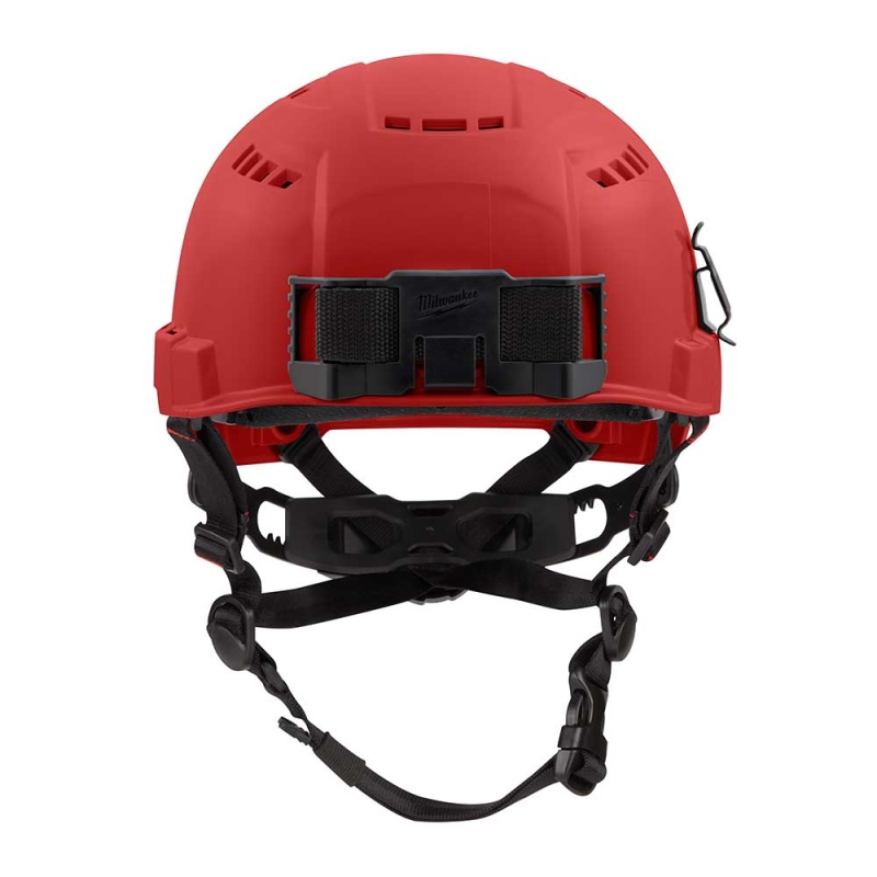 Milwaukee 48-73-1308 Red Vented Class C Type 2 Safety Helmet w/ BOLT - Image 2