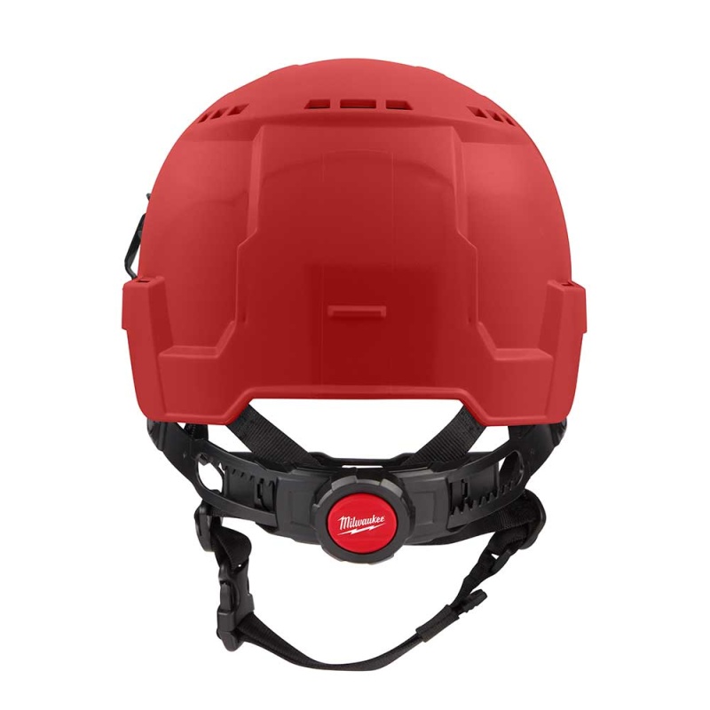 Milwaukee 48-73-1308 Red Vented Class C Type 2 Safety Helmet w/ BOLT - Image 3