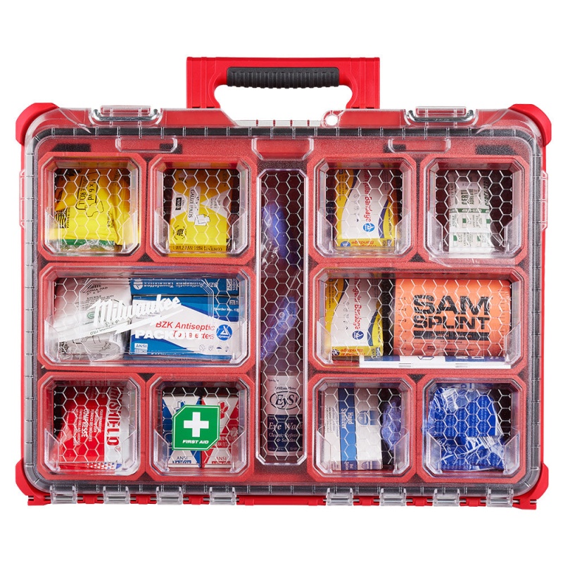 Milwaukee 48-73-8430C 193PC Class B Type III PACKOUT First Aid Kit - Image 9