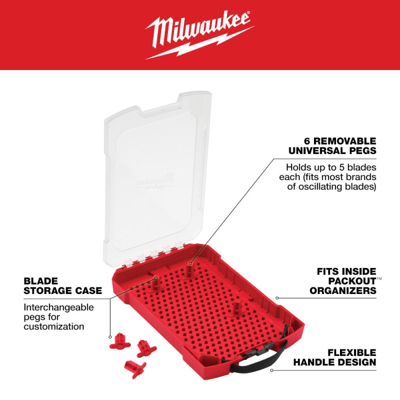 Milwaukee 49-10-9114 Universal OPEN-LOK Oscillating Multi-Tool Blade Kit - 15 PC - Image 3