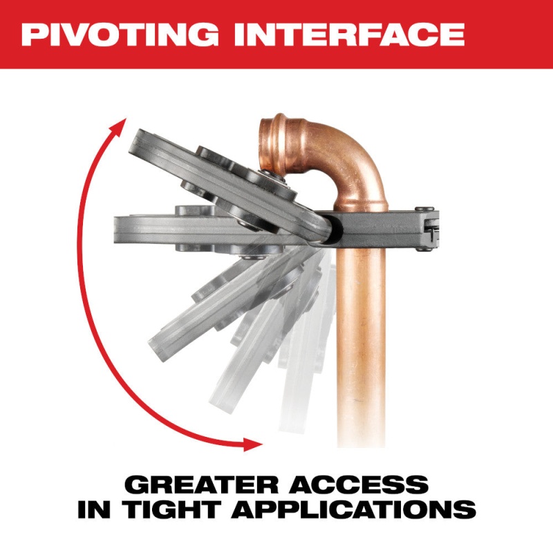 Milwaukee 49-16-2459X3 X3 Heavy Duty Ring Jaw for M12 FORCE LOGIC Press Tool - Image 5