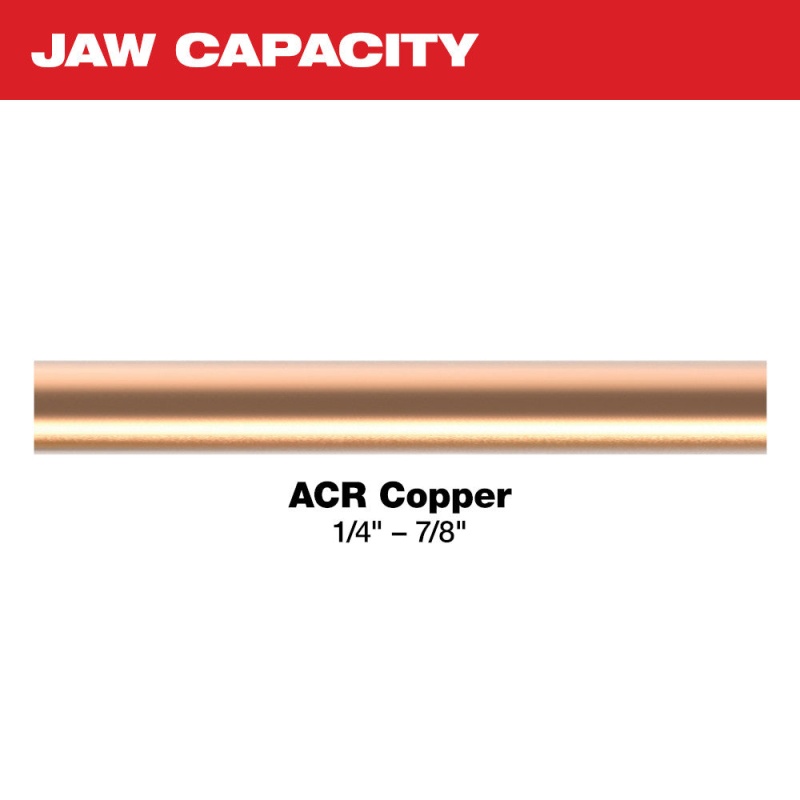 Milwaukee 49-16-2661M 1/4" -7/8" Streamline ACR Press Jaw Kit for M18 Press Tool - Image 2