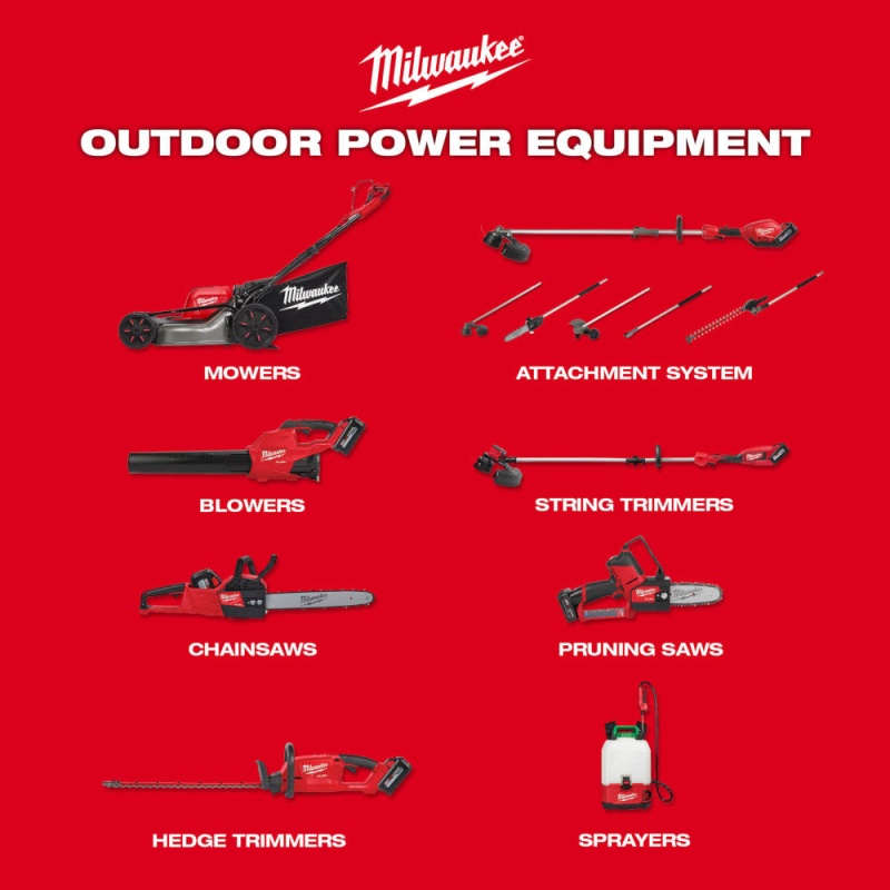 Milwaukee 49-16-2739R M18 FUEL QUIK-LOK Cultivator Attachment - Recon - Image 7