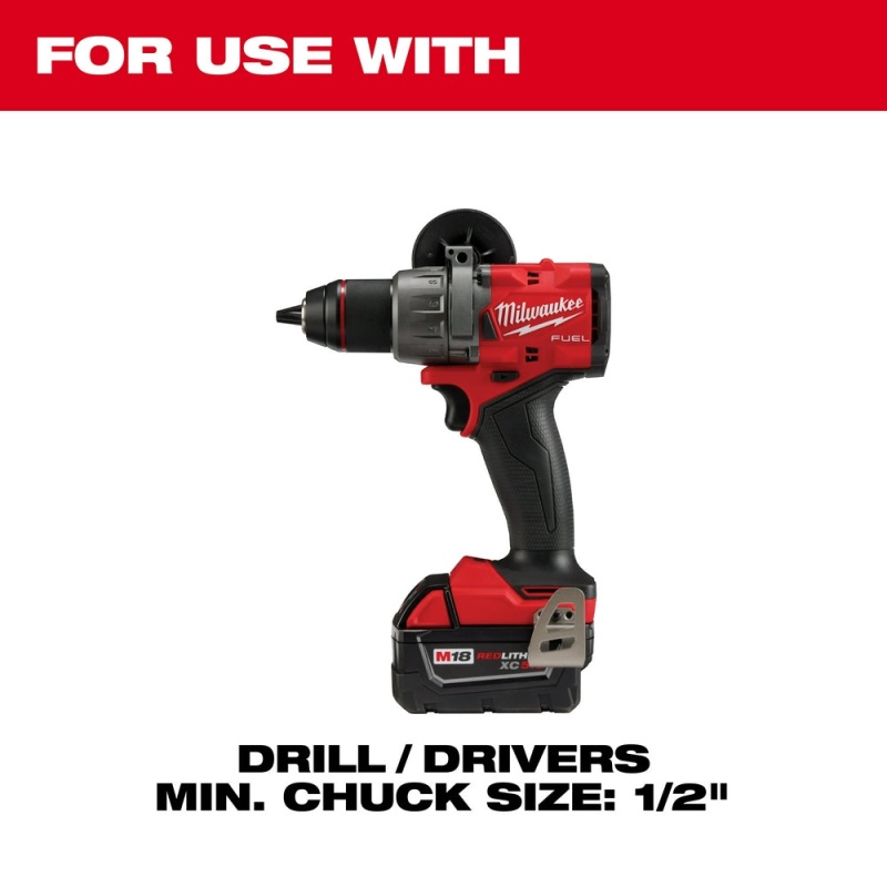 Milwaukee 49-22-4156 HOLE DOZER Durable Plumbers Bi-Metal Hole Saw Kit - 16 PC - Image 9