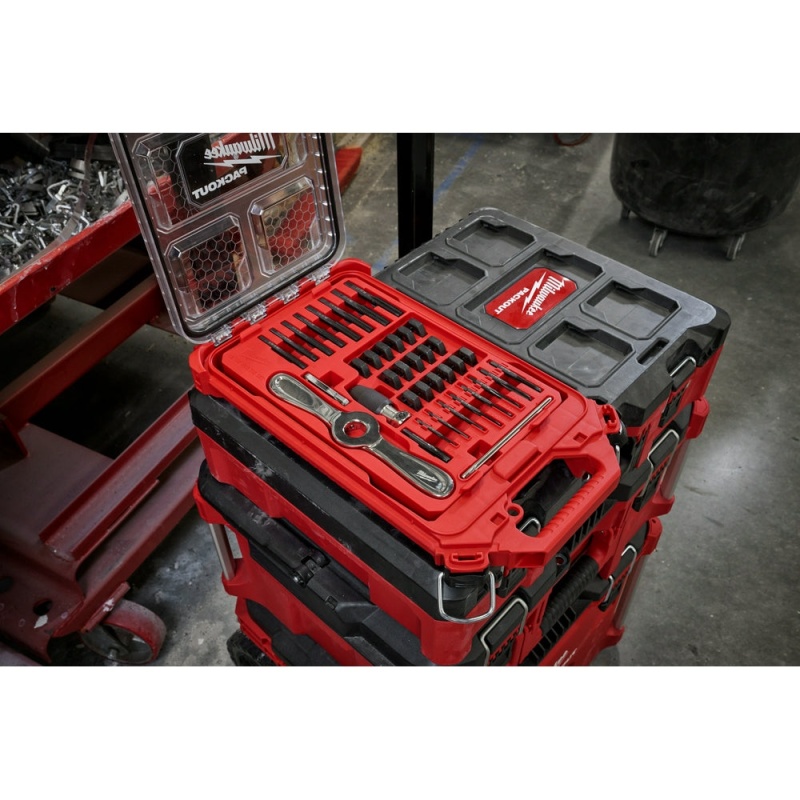 Milwaukee 49-22-5604 SAE Tap & Die PACKOUT Set w/ Hex-LOK 2-in-1 Handle - 38 PC - Image 10