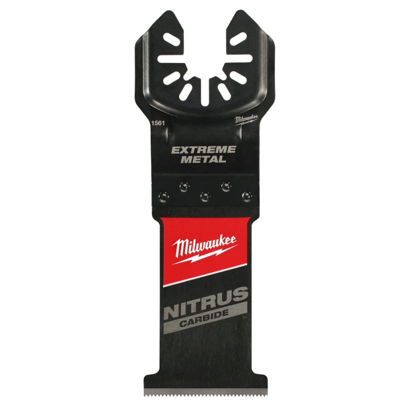 Milwaukee 49-25-1565 NITRUS CARBIDE 1-3/8" Extreme Metal Multi-Tool Blade - 5 PK