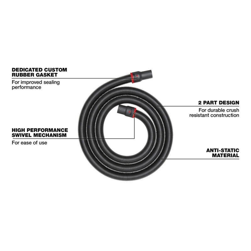 Milwaukee 49-90-2004 2-1/2" X 16' Durable Crush Resistant Flexible Hose - Image 6