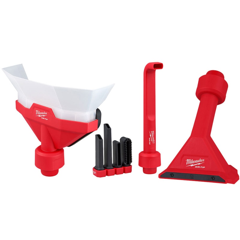 Milwaukee 49-90-KIT2 AIR-TIP Utility Nozzle/4-in-1 Right Angle/Dust Collector Kit